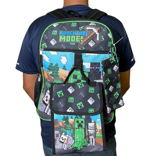 MOCHILA MINECRAFT