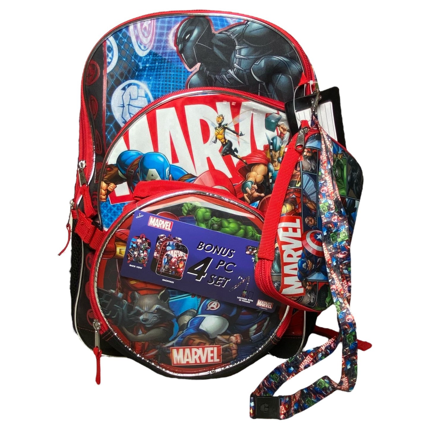 MOCHILA MARVEL 4 PACK